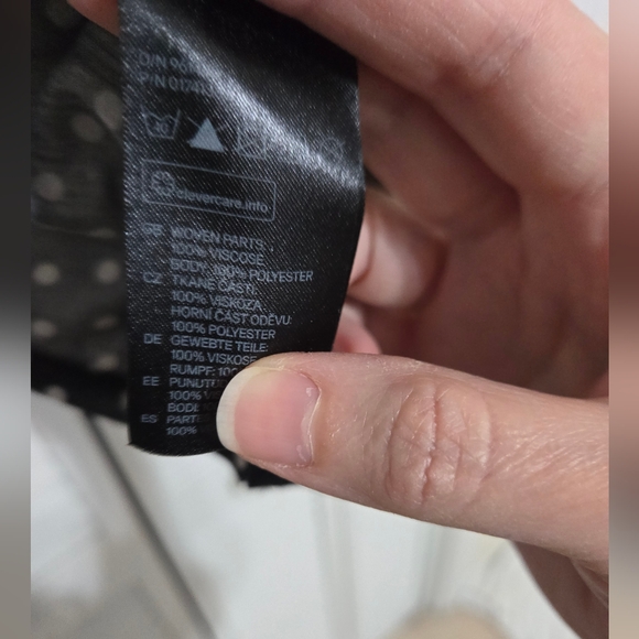 H&M Women's M Polka Dot Blouse - Picture 8 of 12